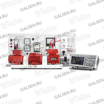 Модульный сборно-разборный учебный лабораторный стенд «Асинхронный электропривод. Наладка преобразователя частоты» ГалСен® НПЧ2-Н-Р (промышленный образец разработки ООО «ИПЦ «Учебная техника») для обучения по направлению «Электромонтаж и наладка» для формирования у учащихся ключевых профессиональных компетенций и навыков инженеров и техников на образовательных практикумах