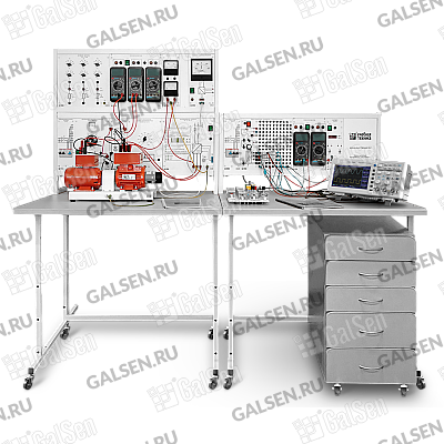 Модульный сборно-разборный учебный лабораторный стенд «Электрические и магнитные цепи, электротехника и основы электроники, электрические машины и привод» ГалСен® ЭОЭ3М-С-Р (промышленный образец разработки ООО «ИПЦ «Учебная техника») для обучения по направлению «Электротехника и электроника» для формирования у учащихся ключевых профессиональных компетенций и навыков инженеров и техников на образовательных практикумах